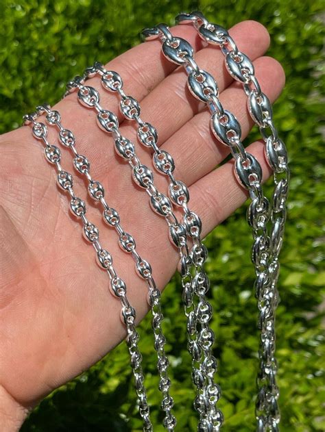 cheap diamond gucci link chain|gucci mariner link chain.